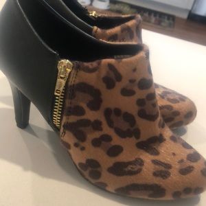 Leopard print heels